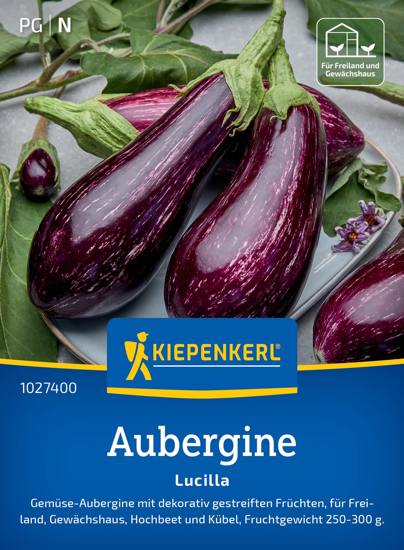 Auberginensamen Lucilla, F1