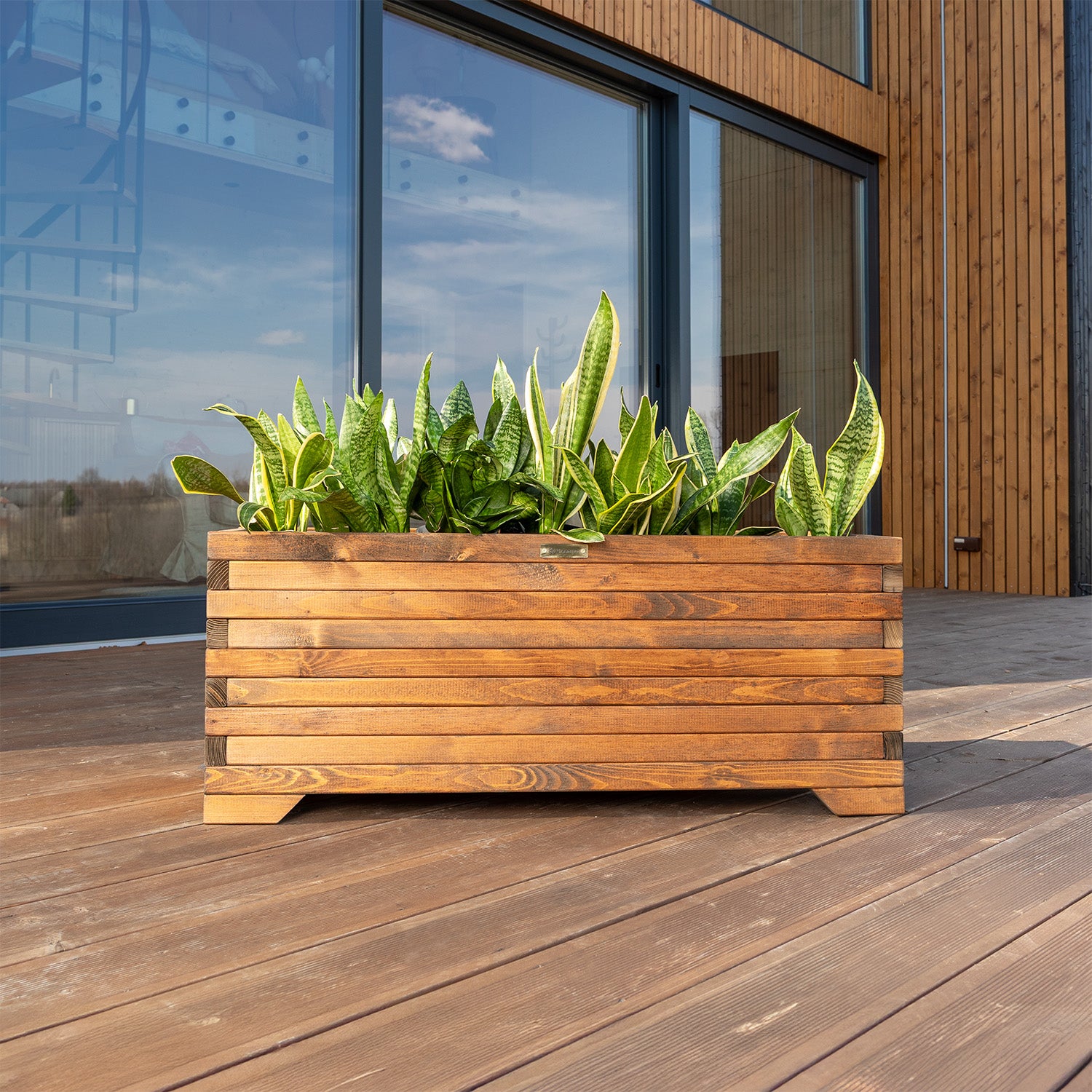 Pflanztrog Timber aus Holz