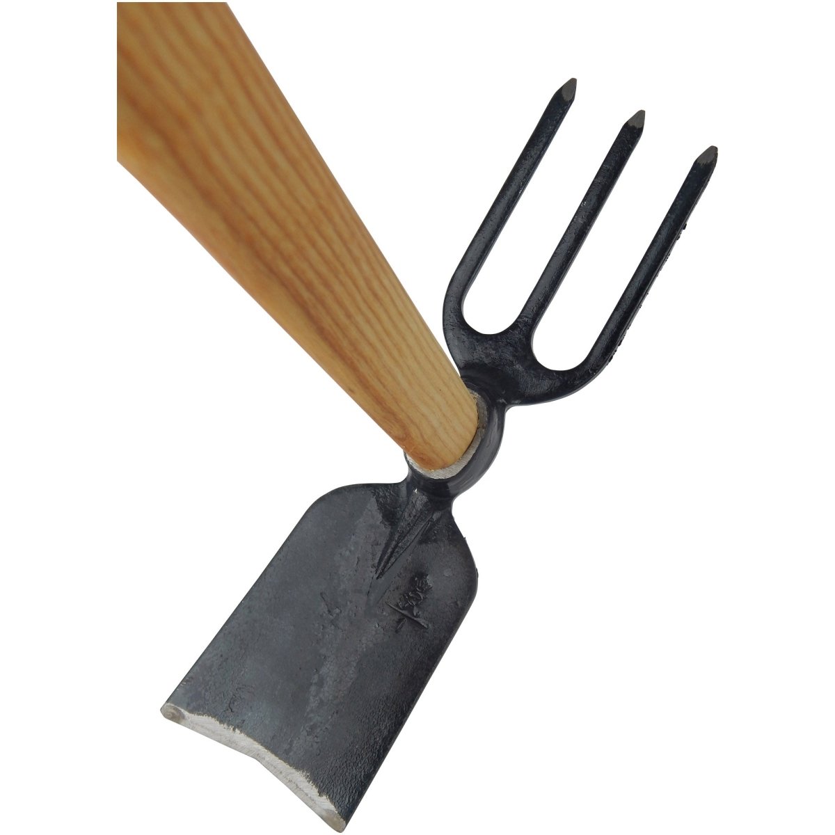 SHW Gartenhacke mit 3 Zinken & schmalem Blatt, 135 cm Eschenstiel - SHW - FIRE