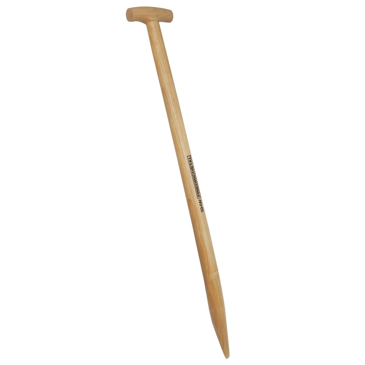 SHW Ersatzstiel für Havau - Rohrdüllspaten, Buche, 85 cm, T - Griff - SHW - FIRE