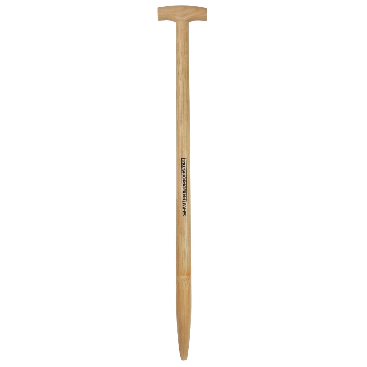 SHW Ersatzstiel für Havau - Rohrdüllspaten, Buche, 85 cm, T - Griff - SHW - FIRE