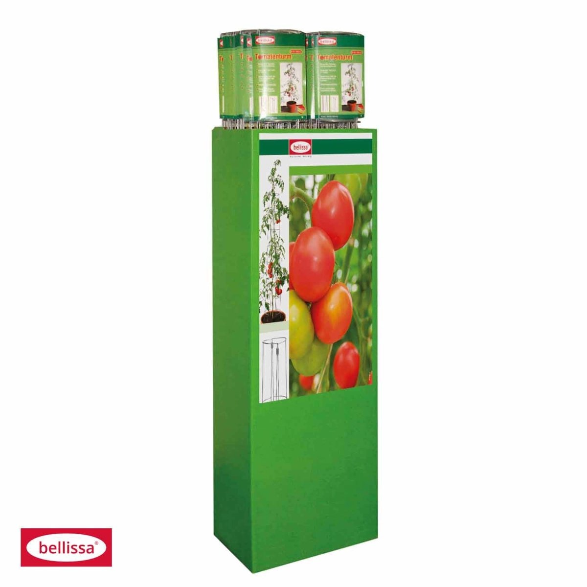 Bellissa Tomatenturm, verzinkt, 2 - teilig, H 120 cm - SHW - FIRE