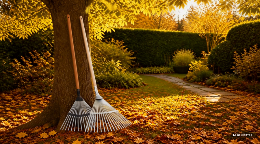 Der richtige Laubrechen für den Herbst: Darauf solltest du achten