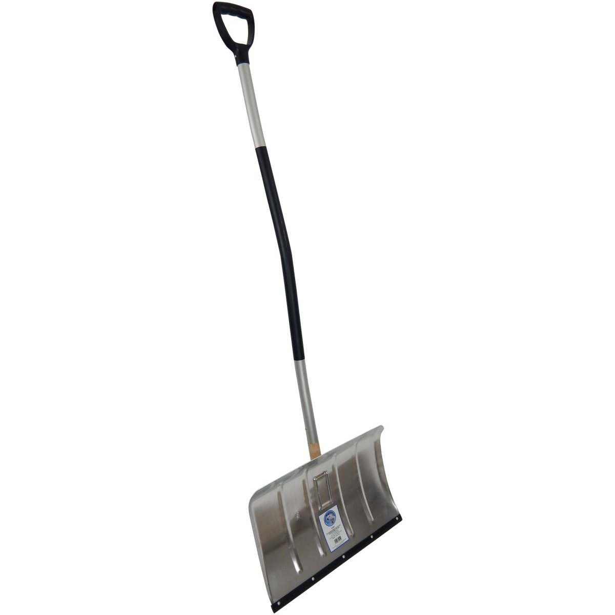 SHW Schneeschieber - Aluminium 50 cm mit Flüsterkante und ergonomischem Stiel - SHW - FIRE