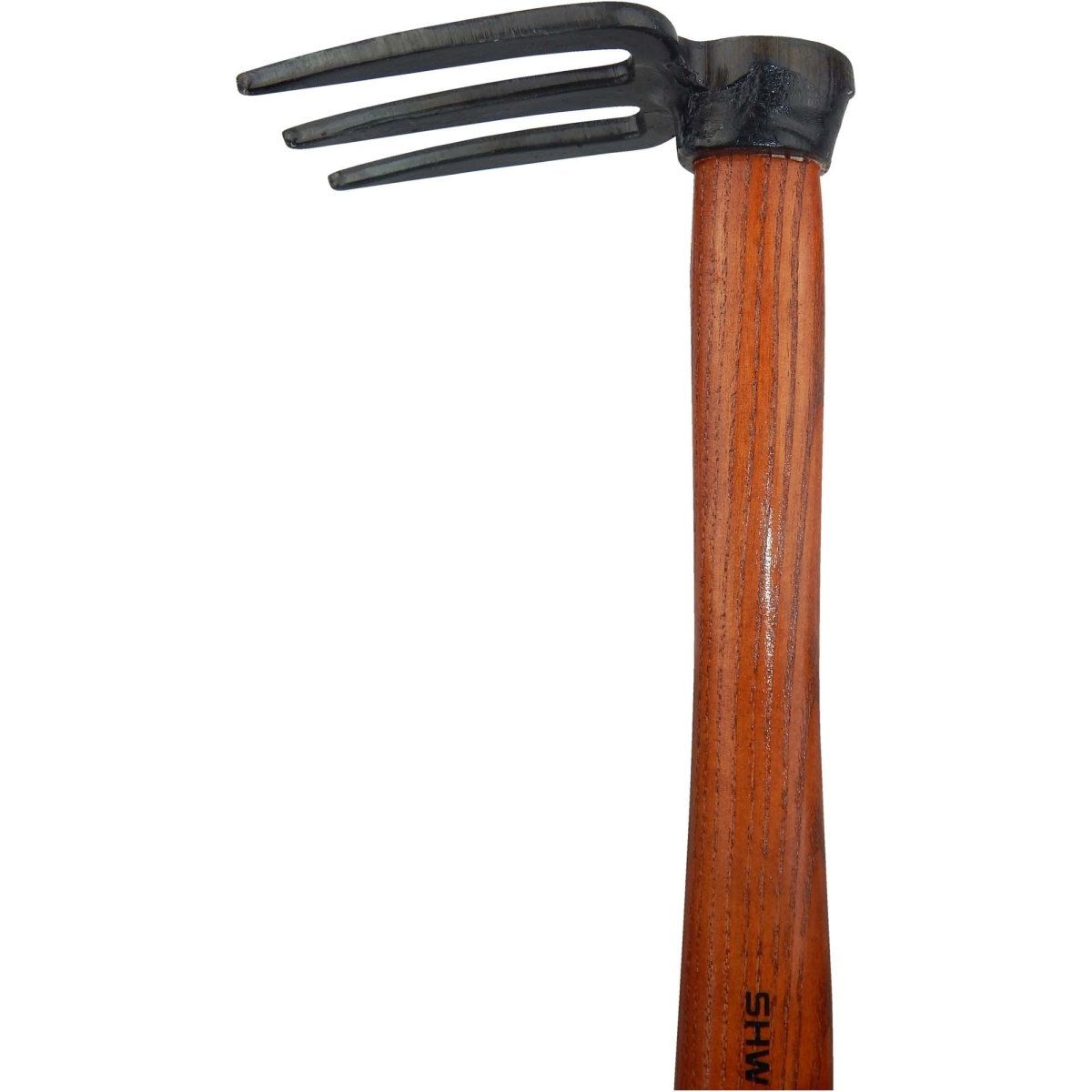 SHW Häckchen mit 3 Zinken und Eschenholzstiel 40 cm lang - SHW - FIRE
