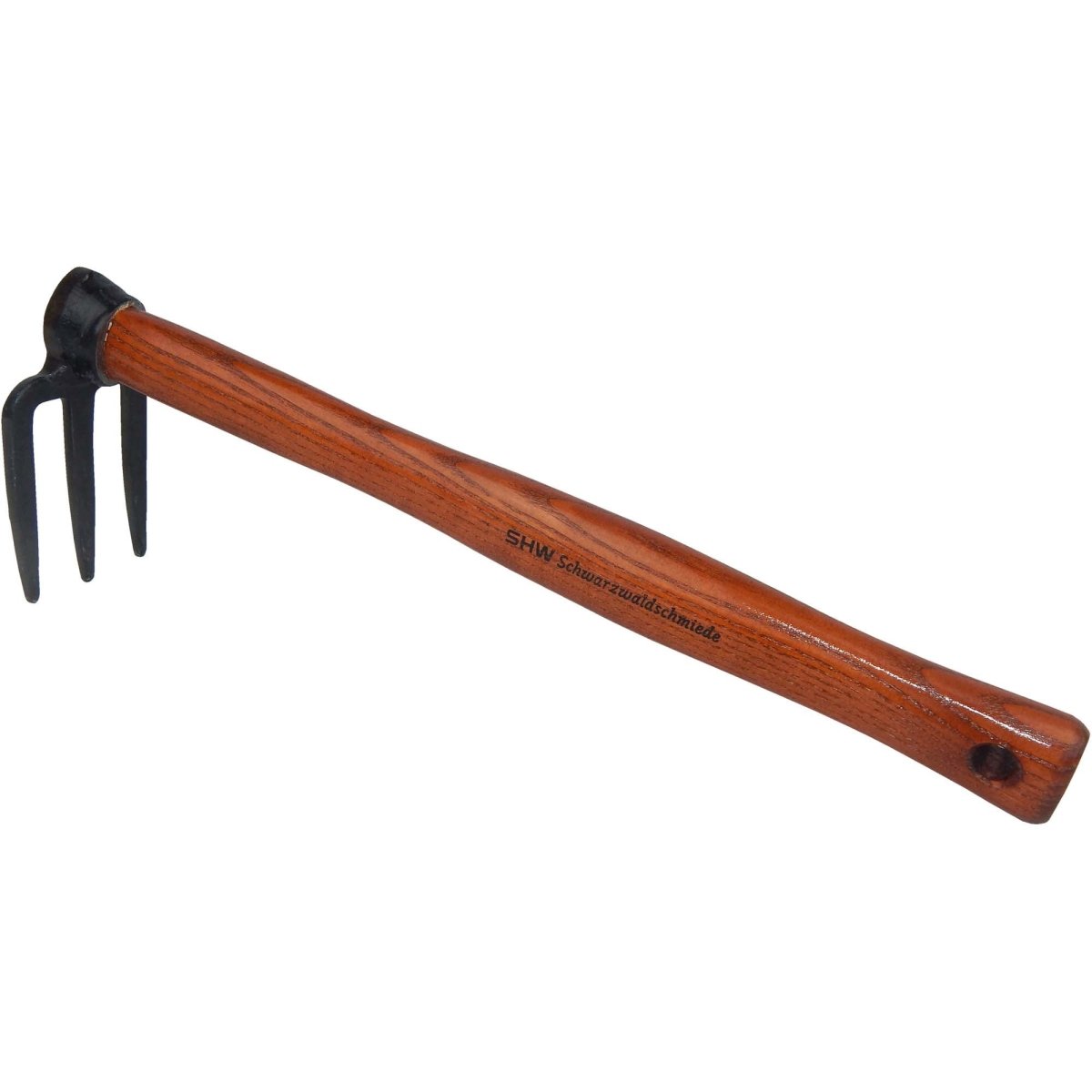 SHW Häckchen mit 3 Zinken und Eschenholzstiel 40 cm lang - SHW - FIRE