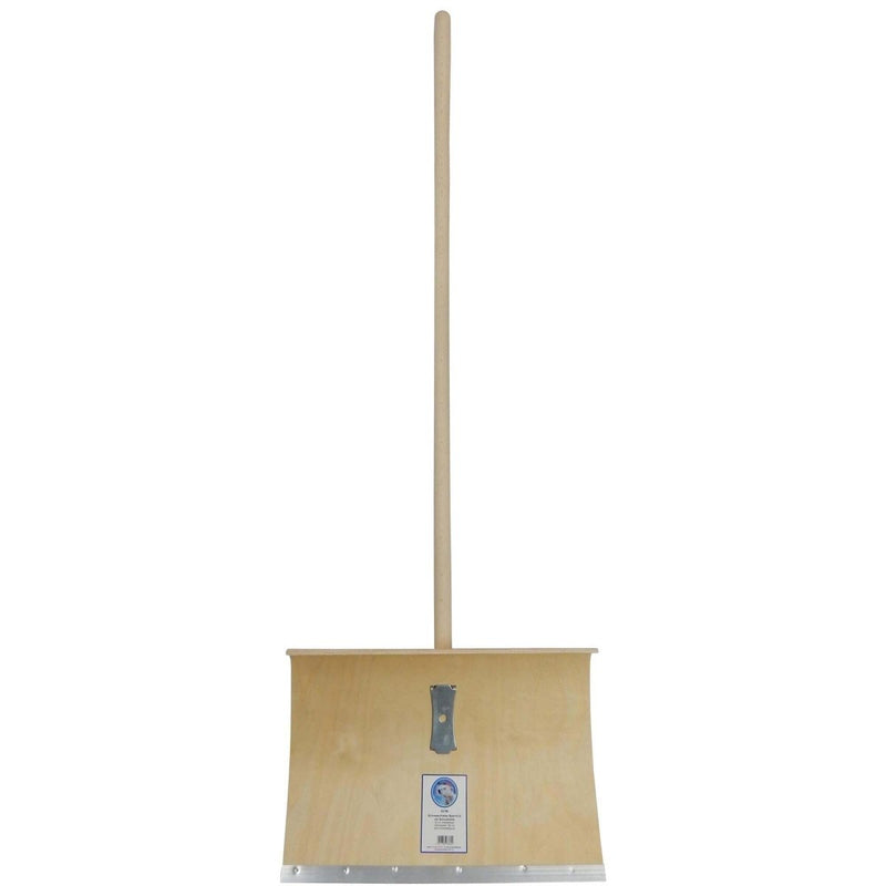 SHW Schneeschieber Sperrholz, 5-fach verleimt, 50 cm mit Holzstiel