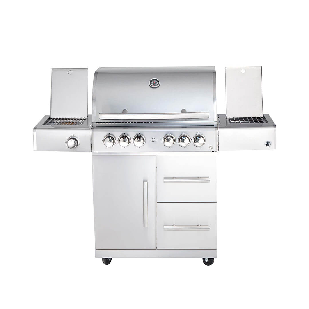 ALLGRILL Topline Chef Grundmodell + Steakzone + Air System + Schubladensystem - SHW - FIRE