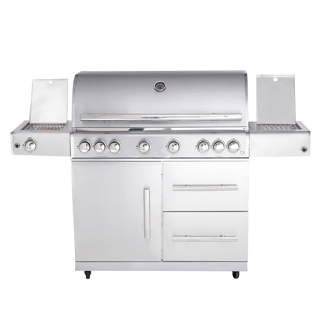 ALLGRILL Topline Chef Grundmodell + Steakzone + Air System + Schubladensystem - SHW - FIRE