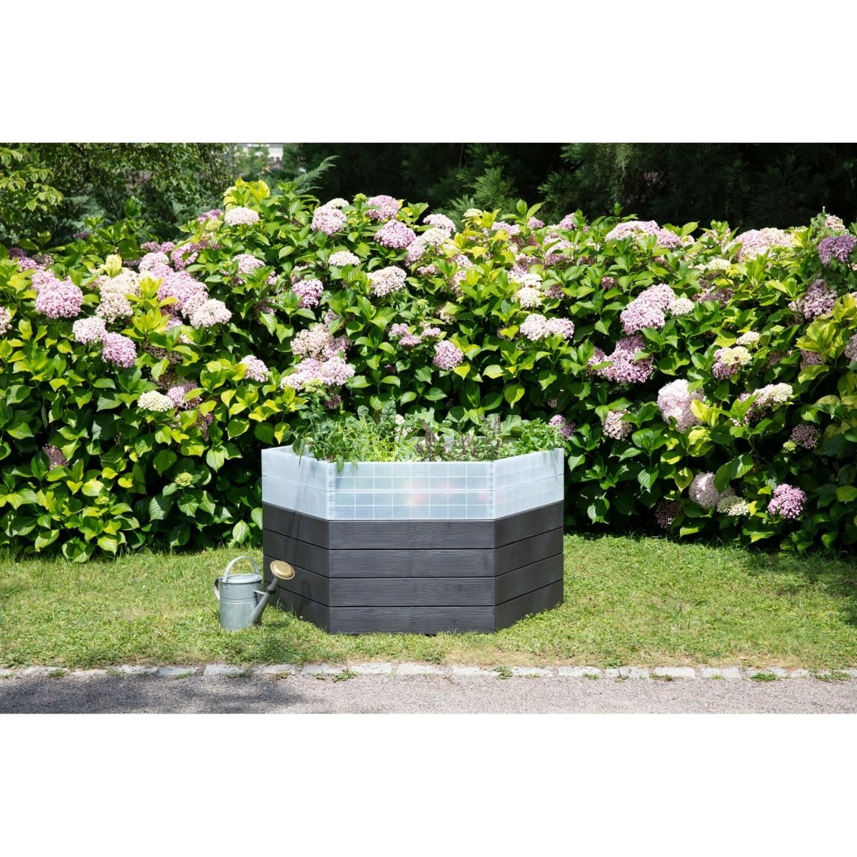 GARANTIA Hochbeet XL 75 mit Wachstumsmodul & Wassersparsystem - SHW - FIRE