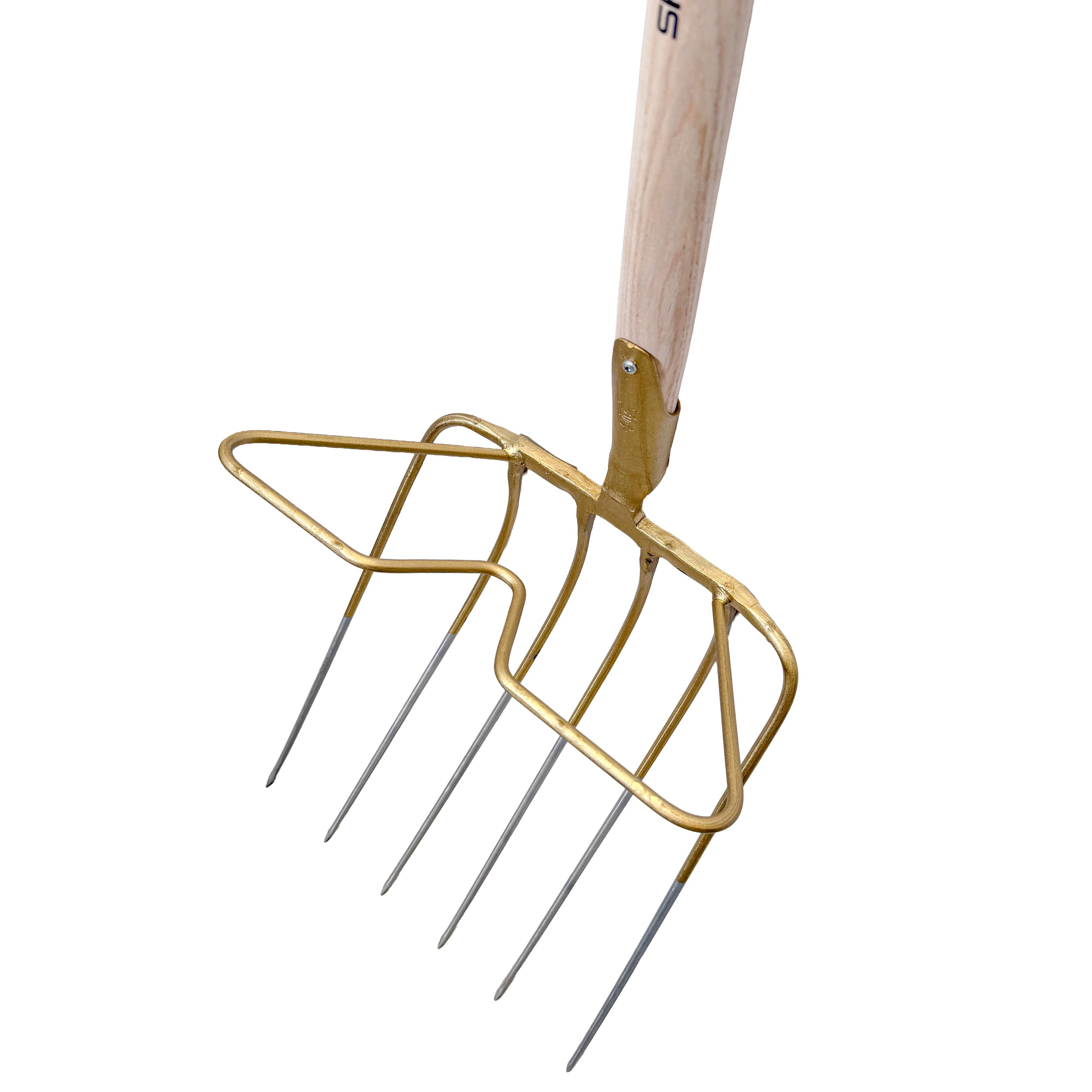 SHW Häckselgabel mit 6 Zinken, Heufänger & Eschenstiel